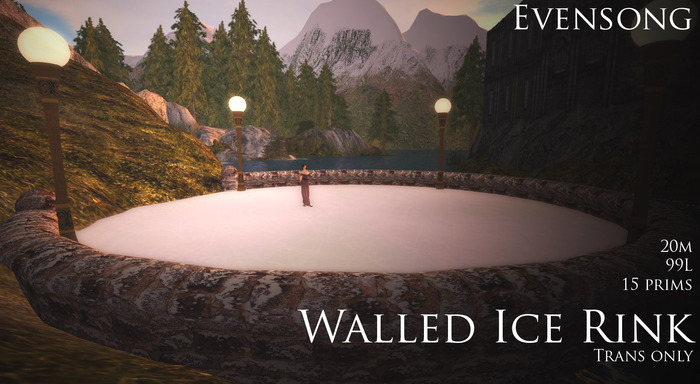 Evensong Walled Ice Rink [BOXED]