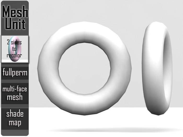 Mesh Unit: Full Perm ➔ Multi-purpose torus#1 (multi-face) + shade map