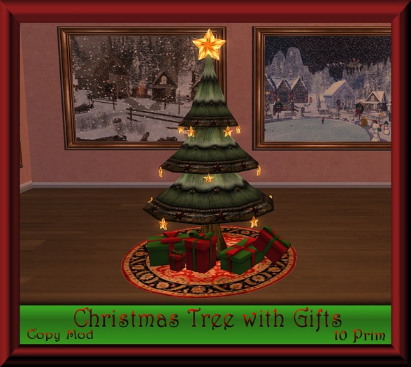 Christmas Tree with Gifts