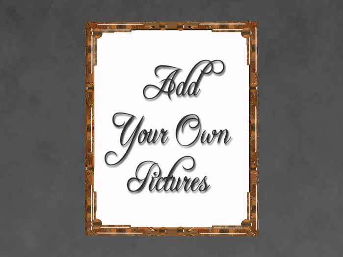 N1C Creations Digital Photo Frame Bronze Blend