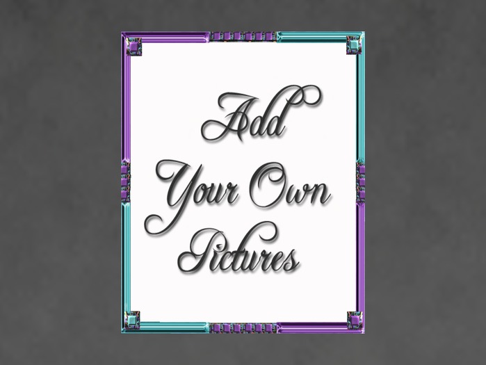 N1C Creations Digital Photo Frame Color Play
