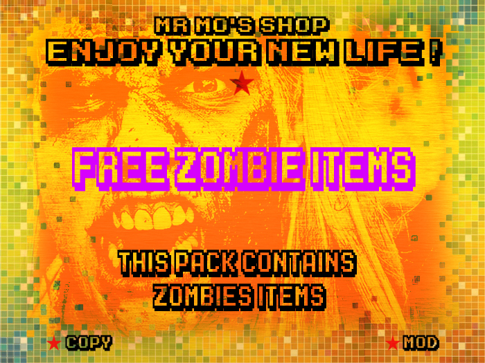 Free Zombie items