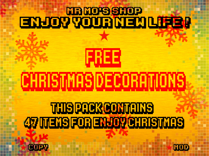 47 Free Christmas Decorations