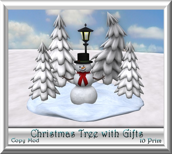 Winter Scene: Snowy Pines