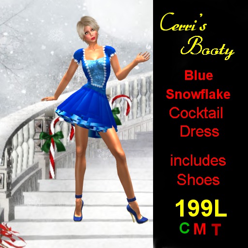 Cerri's Snowflake in Blue