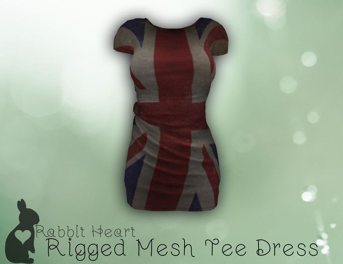 Rabbit Heart - England Tee Dress (Mesh)