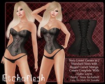 [Etchaflesh] Blossomed Overbust Corset