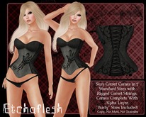 [Etchaflesh] In Flight Overbust Corset