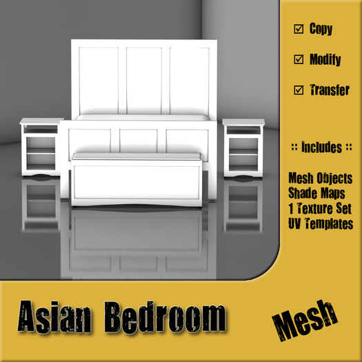 DMF - Asian Bedroom (Mesh) Box