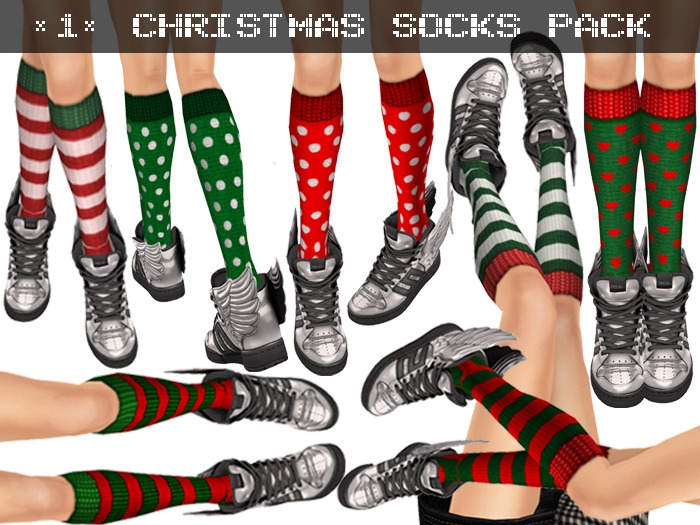 *1* Christmas Socks Pack