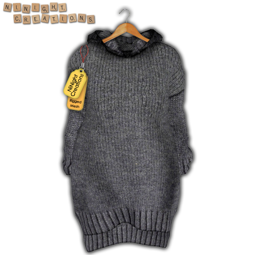 NN Mesh Ladies Hooded Loose Sweater 1