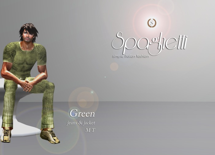 Spaghetti Fashion Green