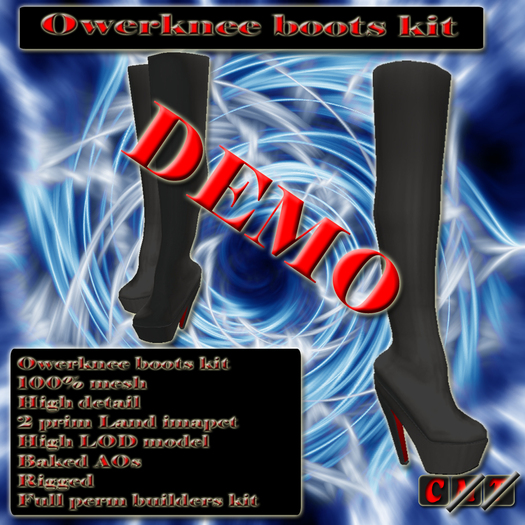 Owerknee boots DEMO
