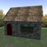 Full Eave Small Rustic House/Shop - No Copy Version