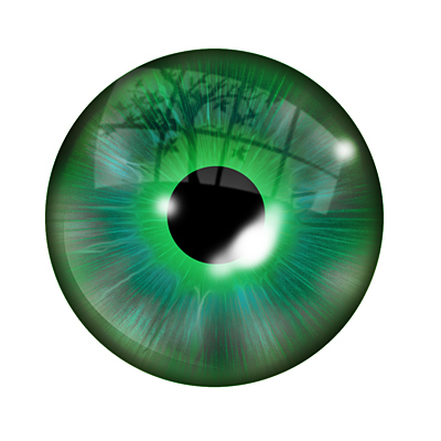 Green eyes