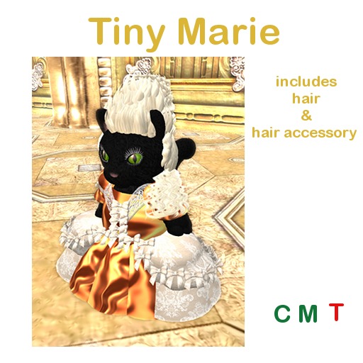 *Tiny B's Designs*Tiny Marie -hair and hair accessory only
