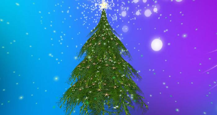 sapin garland star