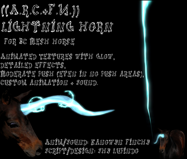 [[A.R.C. + F.N.]] Lightning Horn (BOXED)