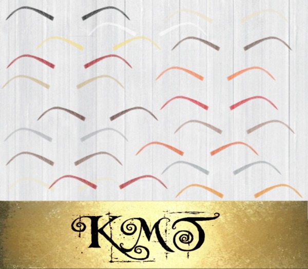 .:::K,M,T:::.AddOnz EyeBrow Templates Vol,1 Full Perm 