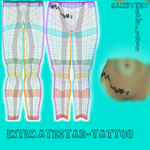 CandyTex Intimatestar-tattoo