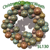 Christmas Ornament Wreath