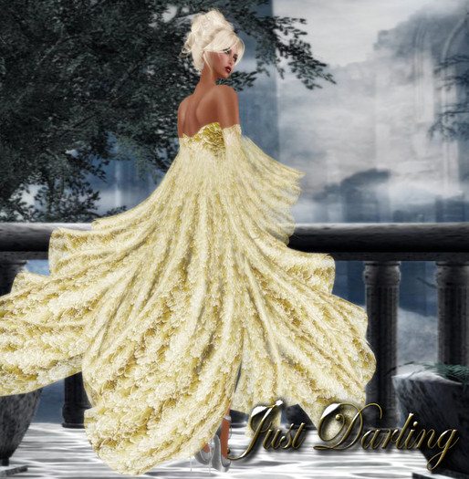 ::Just Darling:: Silent Gown Gold