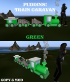 Puddins! - Train Caravan - Green