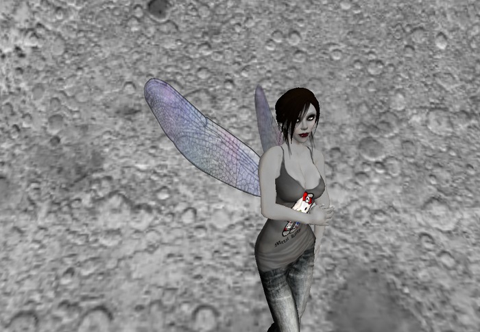 Pixie Wings upside down (wear both for fuller look)