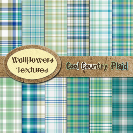 *Wallflowers* Cool Country Plaid