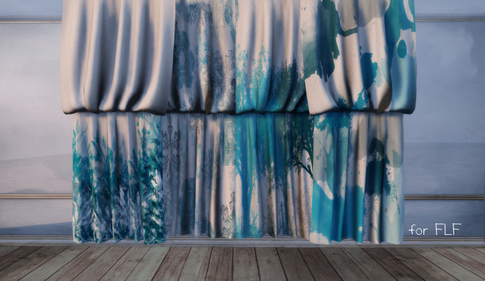 winter comes. / curtains