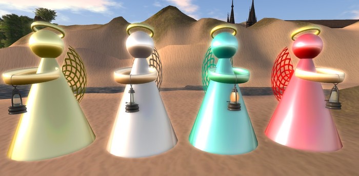 Archangel - gold - lamp
