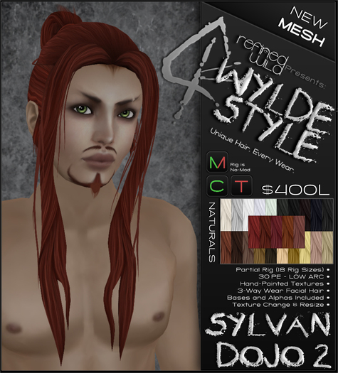-Sylvan Dojo 2- NATURALS - A MESH Wylde Style by Khyle Sion