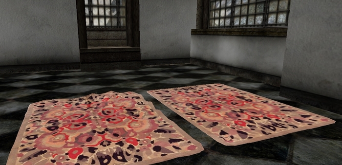 Texture Change Art Deco Rug 9 Textures