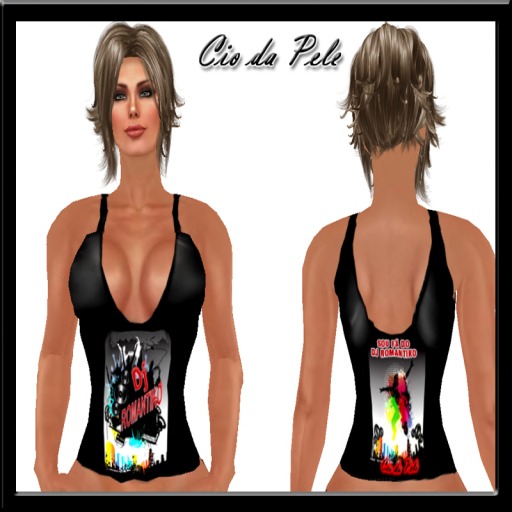 CAMISETA FEM FA DO DJ ROMANTIKO
