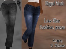 Mesh_Low Rise Jeans Legend