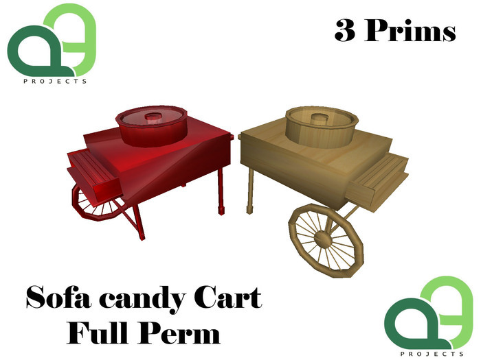 Candy Cotton Cart Full Perm (Boxed)