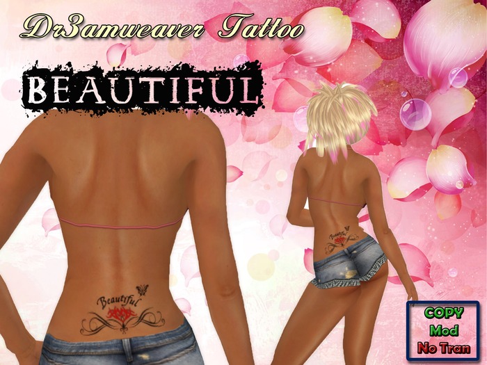 Dr3amweaver Tattoo - Beautiful **PROMO**