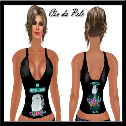 CAMISETA FEM FA DA DJ ANITHA LORING