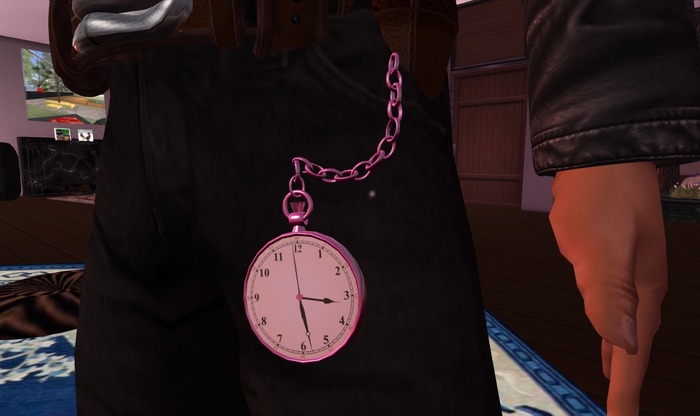 Ratworks - Pink Pocket Watch