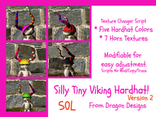 Tiny Silly Viking Hardhat - Version 2