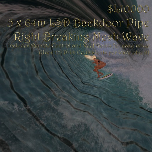 64m LSD Backdoor Pipe Mesh Wave BOXSET