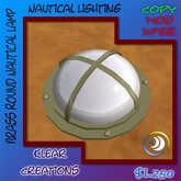 Brass Round Nautical Light