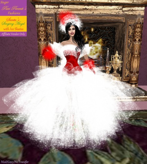 *FRANCHISE AFFILIATE VENDOR* :: 50% COMMISSION :: Sell Santa's Singing Angel Gown by Singer Pari Perenti's Fashions