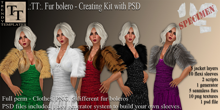 .:TT:. Fur Bolero Creation Kit with PSD's