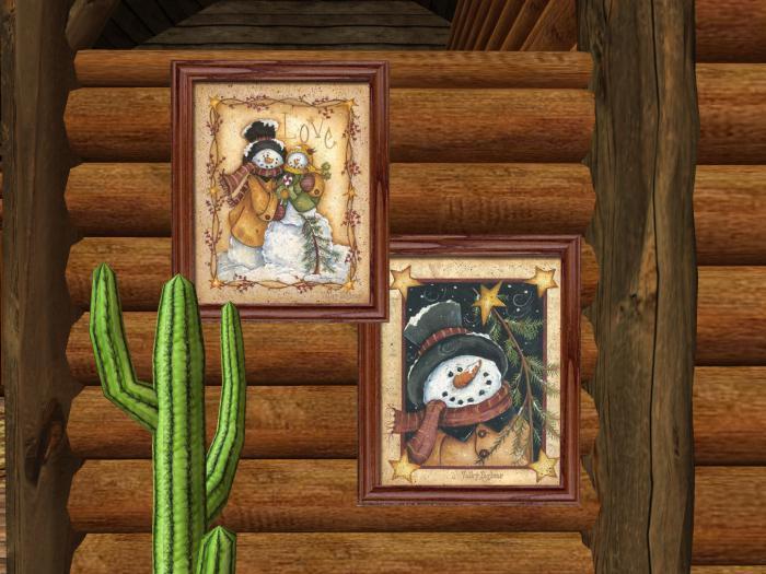 *Pictures - Country Snowmen*