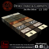 Desks, table & Cabinets
