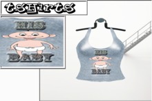 Tween Designs !!!...Tank "Baby" Blue