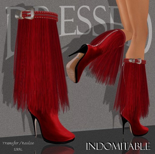 ::DBL:: Indomitable Cherry Boots 