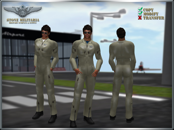 SMS Milspec Flightsuit (male) - Khaki/Tan