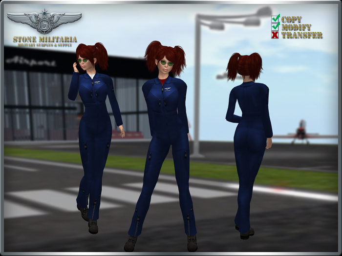 SMS Milspec Flightsuit (female) - Blue